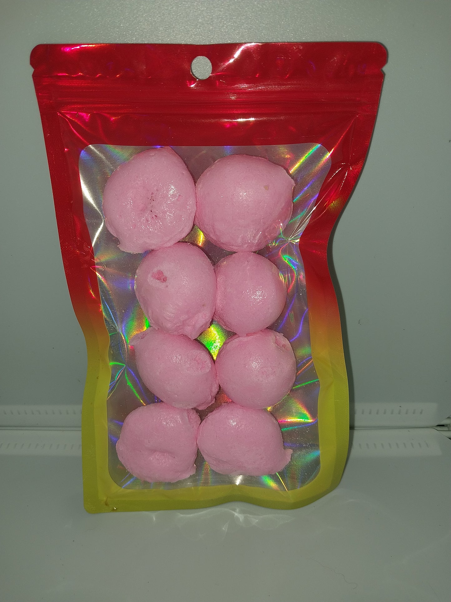 Freeze Dried Saltwater Taffy (Strawberry)